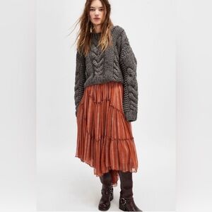 NWOT Free People FP One Ember Skirt